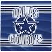 Dallas Cowboys End Zone Four Piece Foam Coaster Set