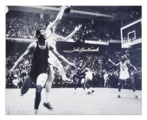 John Havlicek Boston Celtics - The Steal - Autographed 16x20 Photograph