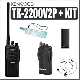 Click here to buy Kenwood TK2200V2P Protalk Two-Way Business Radio + Accessory Kit by Kenwood.