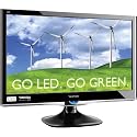Viewsonic VX2450WM-LED 24-Inch (23.6-Inch Vis) Widescreen LED Monitor with Full HD 1080p and Speakers - Black