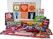 Gourmet Food : 40th Birthday Gift Box Peace & Love Retro Candy- Jr.