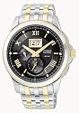 Citizen Men's Eco-Drive Calibre 3100 Twin Date Two-Tone Watch #BT0004-57E