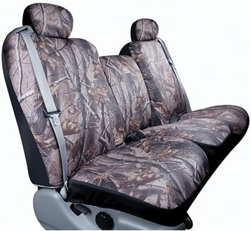 Saddleman Custom Made Front Bench / Backrest Seat Cover - Polyester Fabric (Camouflage)
