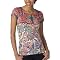 Knit Sublimation Vintage Tee - Multicolored
