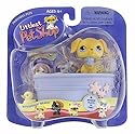 Littlest Pet Shop Portable Pets - Doggie Plays in Tub