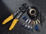 Crimp Tool and Connectors Over 150 pieces