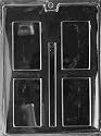 PLAIN CARD Business Card Candy Mold Chocolate