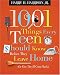 1001 Things Every Teen Should Know Before They Leave Home: (Or Else They'll Come Back) (1001 Things)