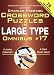 Book Crosswords Puzzles in Large Type #17 (Crossword Puzzles in Large Type)