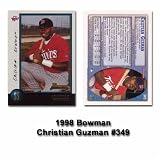 1998 Bowman Cristian Guzman Rookie Card