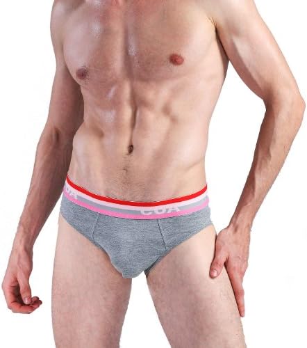 CUA Low Rise Cotton Wide Belt Brief - X-Large - Grey