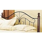 Full,Queen Hillsdale Eden Post Metal Headboard