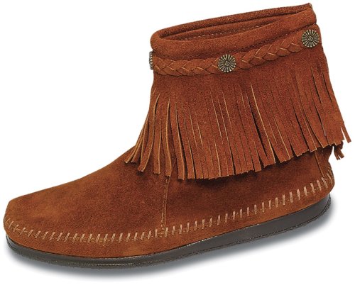 Ladies' Minnetonka Moccasins Hi Top Back Zip Boot