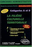 Revue Ellipses Marketing  / La filière culturelle territoriale : Catégories A et B