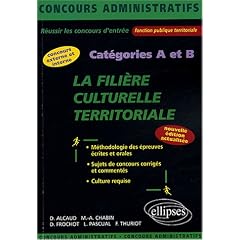 La fili�re culturelle territoriale : Cat�gories A et B