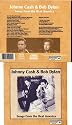 Classic Country Johnny Cash & Bob Dylan " Songs From the Real America " (Land Of Free) U.K. IMPORT