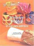 20 objets en pl�tre et bandes pl�tr�es