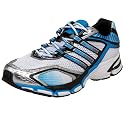 adidas Men's Supernova Glide Running Shoe,White/Black/Pool,10.5 EEEE