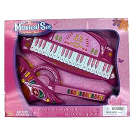Musical Electronic Keyboard and Guitar by 