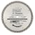 Freud LU94M010 10-Inch 80 Tooth MTCG Plexiglass and Plastic Cutting Saw Blade with 5/8-Inch Arbor