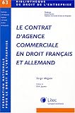 Le contrat d'agence commerciale en droit Français et Allemand Image du produit