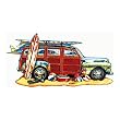Sunsout Surfin Woodie 1000 Piece Jigsaw Puzzle