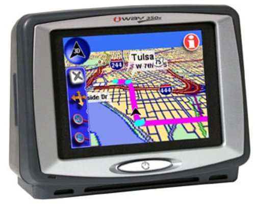 Lowrance 112-61 iWay 350C Portable GPS Navigator and MP3 Player and Picture Viewer