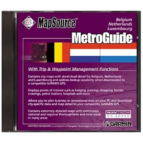 Garmin MetroGuide CD ROM (Benelux)
