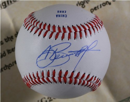 A.J. Burnett Autographed Rawlings Baseball - New York Yankees