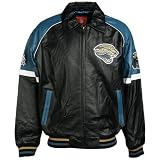 Jacksonville Jaguars Elite Leather Collared Varsity Jacket - X-Large
