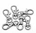 Rockin Beads Brand Nickle Plated Lobster Claw Swivel Clasps for Key Ring 38x16mm(1 1/2