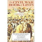 The Civil War Book of Lists: Over 300 Lists, from the Sublime... to the Ridiculous book cover