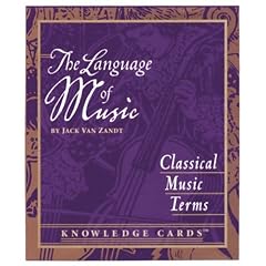 The Language of Music: Classical Music Terms Knowledge Cards Deck