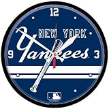 New York Yankees Wall Clock (Script)