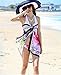 Ayliss Womens Swimwear Chiffon Printed Cover up Beach Sarong Pareo Bikini Swimsuit Wrap (#1)