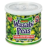 Hapi Wasabi Green Peas, 4.9-Ounce (Pack of 7)