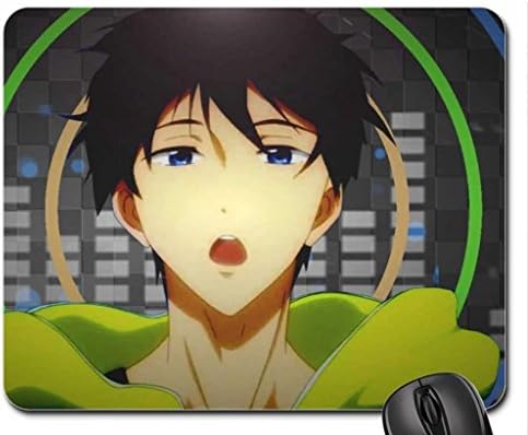 Haruka Nanase Mouse Pad, Mousepad (10.2 x 8.3 x 0.12 inches)