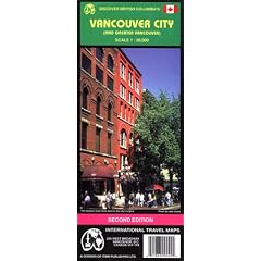 Vancouver City Travel Map (City Map)
