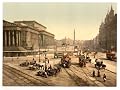 Photographic Print of Victorian Photochrom St George's Hall, Liverpool, England