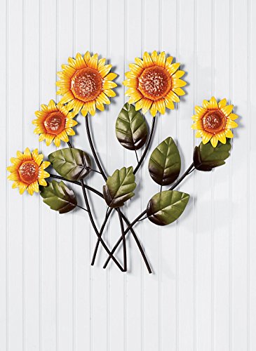 Sunflower Metal Wall Sculptures