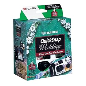 Fujifilm Quick Snap Single Use Wedding Camera Pack (4-Pack)