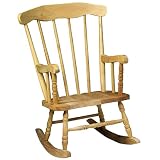 Product details for Unfinished Boston Rocker