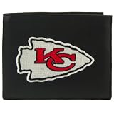 Kansas City Chiefs Black Leather Billfold