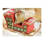 Adventskalender Schlitten 