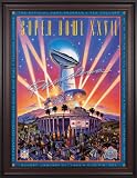 Framed Canvas 36 x 48 Super Bowl XXVII Program Print | Details: 1993, Cowboys vs Bills