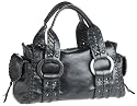 Jessica Simpson Dawson Satchel,Black,