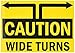 SmartSign 3M Engineer Grade Reflective Label, Legend 