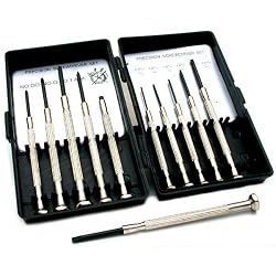11 Precision Screwdrivers Jewelers Watch Repair Tools