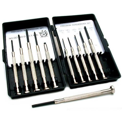 11 Precision Screwdrivers Jewelers Watch Repair Tools