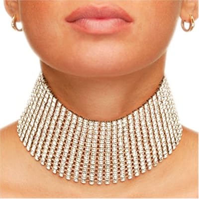 Headliner - Rhinestone Choker Sexy Body Jewelry: Headliner - Rhinestone Choker